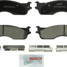 Bosch BC1054 QuietCast Premium Ceramic Disc Brake Pad Set For 2004 Dodge Ram 1500; Front