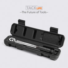 TACKLIFE 1/4" Drive Click Torque Wrench Set 3/8" Adapter, 2.95-inch Extension Bar, 3/8" Reducer (20-200 in.-lb./2.26-22.6 Nm)-HTW4A