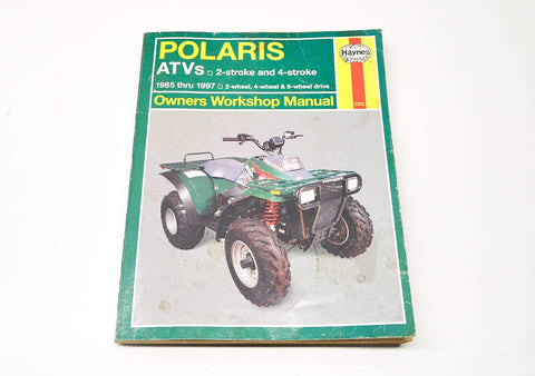 HAYNES 2302 REPAIR SERVICE MANUAL POLARIS ATVS (ALL) 1985-1997