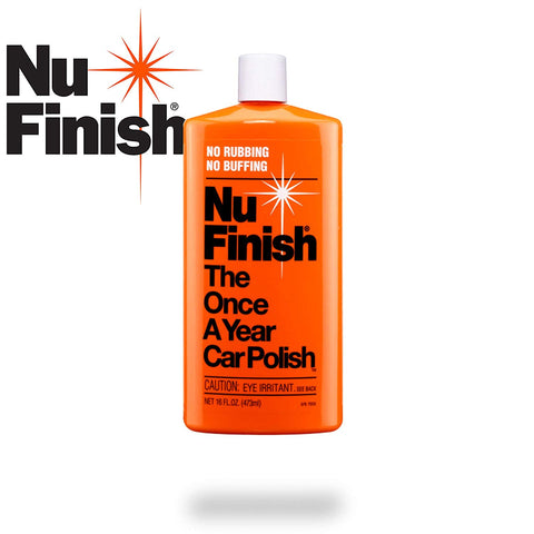 Nu Finish Liquid Car Polish, Better than Wax, 16 fl oz.