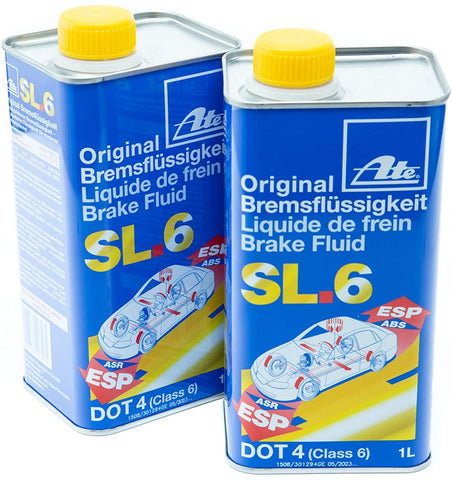 ATE Brake Fluid DOT 4 SL.6 (2 Liters)
