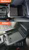 Vesul Armrest Secondary Storage Box Glove Pallet Center Console Tray Fits on Toyota Tacoma 2016 2017 2018 2019 2020