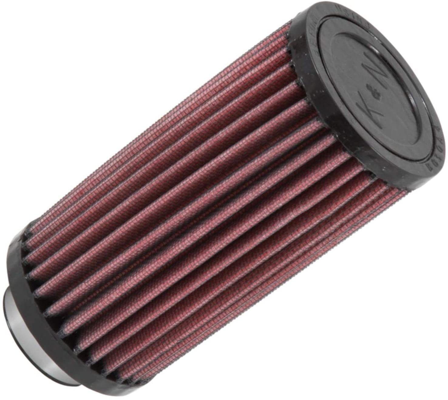 K&N Universal Clamp-On Air Filter: High Performance, Premium, Washable, Replacement Filter: Flange Diameter: 1.5 In, Filter Height: 6 In, Flange Length: 0.625 In, Shape: Round Straight, RU-0175