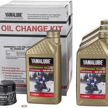Yamaha Apex/RX-1 4-Cylinder Full Synthetic Oil Change Kit - LUB-SMBCG-KT-16