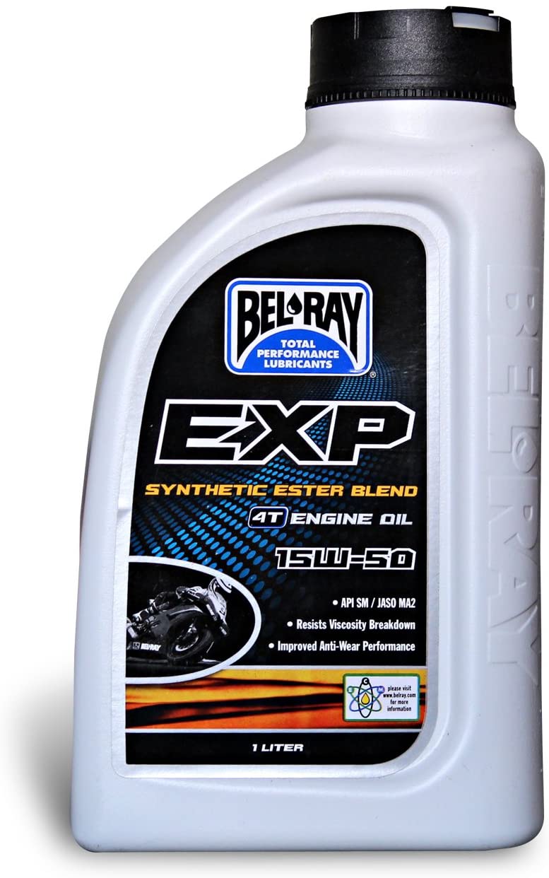Bel-Ray EXP Synthetic Ester Blend 4T Engine Oil - 15W50-1L. 99130-B1LW (1)