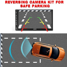 KURATU 2nd Generation Backup Camera for Cars Pickups Trucks Automotive with 150° Perfect View Angle, 4 High Light LED, IP 69 Waterproof Universal Car Rear View License Plate Camera