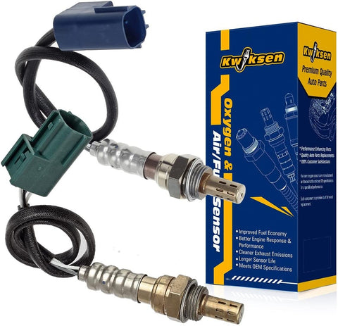 Kwiksen Heated 2Pcs O2 Oxygen Sensor 2 Downstream Left/Right 226A08J100 226902A000 Replacement for Infiniti G35 Nissan 350Z 3.5L 2005-2006