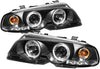 Spyder Auto BMW E46 3-Series Chrome Halogen Projector Headlight