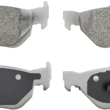Wagner ThermoQuiet MX1267 Semi-Metallic Disc Pad Set, Rear