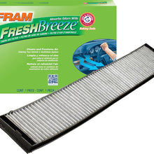 FRAM Fresh Breeze Cabin Air Filter Replacement for Car Passenger Compartment w/ Arm and Hammer Baking Soda, Easy Install, CF11182 for Select Acura and Honda Vehicles