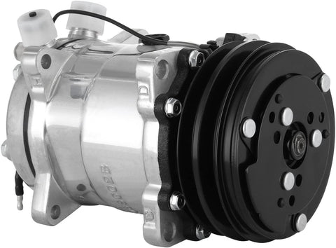 Mophorn CO 9285C AC Compressor SD508 Air Conditioning Compressor Car for 1985-1990 Wrangler and Cherokee and Comanche Air Conditioning Compressor (SD508)