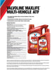 Valvoline MaxLife Full Synthetic Multi-Vehicle Automatic Transmission Fluid - 1qt (Case of 6) (VV324-6PK)