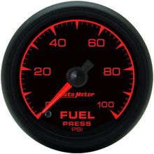 Auto Meter 5963 ES 2-1/16" 0-100 PSI Full Sweep Electric Fuel Pressure Gauge