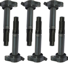 DEAL Pack of 6 New Ignition Coils For Toyota Camry Avalon RAV4 Sienna Highlander Venza - Lexus ES350 RX350 RX450h 3.5L V6 Replacement# UF487 C1601 2GRFE 2GRFXE