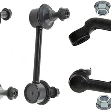 Detroit Axle - 4PC Front and Rear Stabilizer Sway Bar Links for 2004 2005 2006 Infiniti G35 AWD Sedan