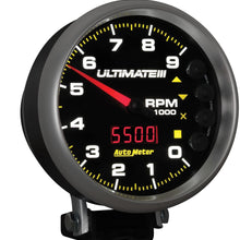 Auto Meter 6887 Ultimate Plus Playback Tachometer