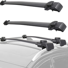 MOSTPLUS Roof Rack Cross Bar Rail Compatible with 2014-2018 Jeep Renegade Cargo Racks Rooftop Luggage Canoe Kayak Carrier
