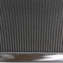 Primecooling 62MM 4 Row Core Aluminum Radiator for Chevy Bel Air, Sedan Delivery, Styleline Deluxe 1949-54 (Fits: 6 Cylinders)