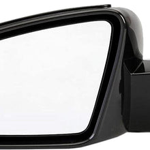 Dorman 955-714 Driver Side Power Door Mirror - Heated for Select Chrysler Models, Black