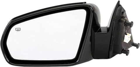 Dorman 955-714 Driver Side Power Door Mirror - Heated for Select Chrysler Models, Black