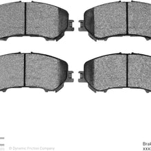 Front Dynamic Friction Company 3000 Semi-Met Brake Pads 1311-1737-00