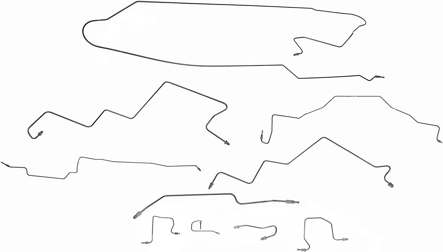 Dorman 919-207 Brake Hydraulic Line Kit for Select Dodge Models (OE FIX)