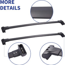 Ai CAR FUN US Stock Cross Bars Roof Rack Fit for 2011-2020 Jeep Grand Cherokee Black