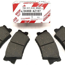 TOYOTA 04466-AZ107 RR Brake PAD