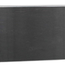 CoolingSky 56MM 3 Row All Aluminum Radiator for 2003-2009 Dodge Ram 1500 2500 3500 Pickup 5.7L V8 Engine
