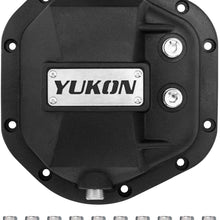 Yukon Hardcore Rear Nodular Iron Differential Cover for Wrangler JL Dana 44 Rear (YHCC-D44JL-REAR)