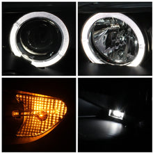 Spyder Auto 5077141 LED Halo Projector Headlights Black/Clear