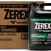 Zerex Heavy Duty Extended Life Antifreeze/Coolant, Ready to Use - 1gal (Case of 6) (ZXEDRU1-6PK)