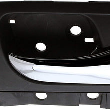 Dorman 96452 Front Passenger Side Interior Door Handle for Select Acura Models, Chrome and Black