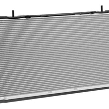 2312 OE Style Aluminum Core Cooling Radiator Replacement for Dodge Caravan Chrysler Voyager 2.4L AT 01-04