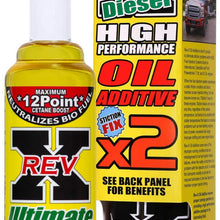 REV X Ultimate Kit for Diesel Engines - High Performance Oil Additive (2) + Ultimate Diesel Fuel Stabilizer