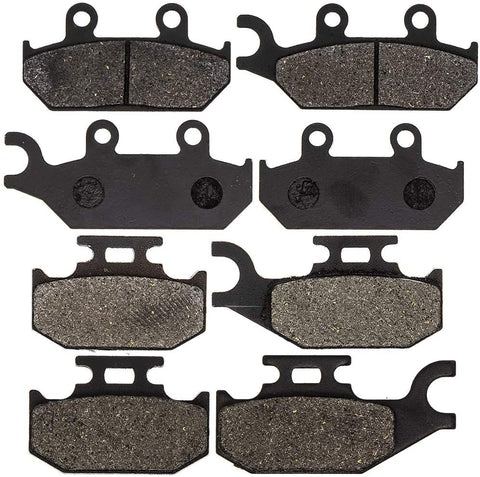 NICHE Brake Pad Kit For Can-Am Commander Max 1000 705600398 705601147 705601149 705601150 Complete Semi-Metallic