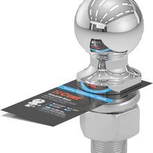 CURT 40030 Chrome Trailer Hitch Ball, 15,000 lbs, 2-5/16-Inch Diameter, 1-1/4 x 2-5/8-Inch Shank