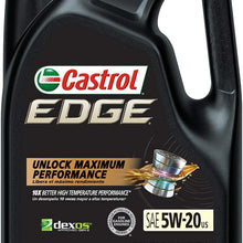 Castrol 03084C Edge 5W-30 Advanced Full Synthetic Motor Oil, 5 Quart