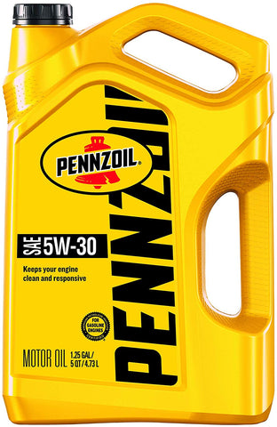 Pennzoil 550045208-3PK 5 quart 5W-30 Motor Oil (SN/GF-5 Jug 3pk.)