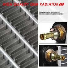 Replacement for Sedona 3.5L V6 AT OE Style All Aluminum Core 2442 Replacement Cooling Radiator