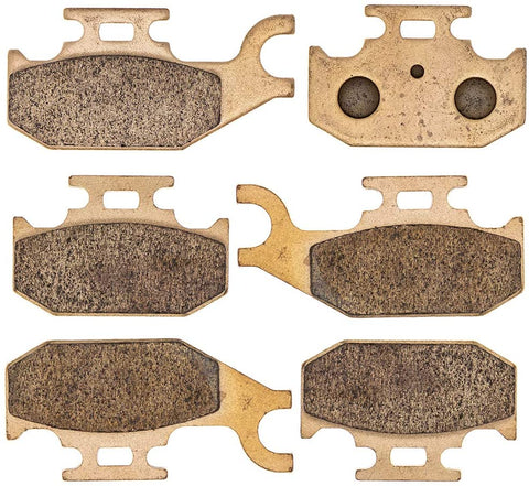 NICHE Brake Pad Kit For Can-Am Commander 705600398 705601147 705600014 705600350 Complete Ceramic