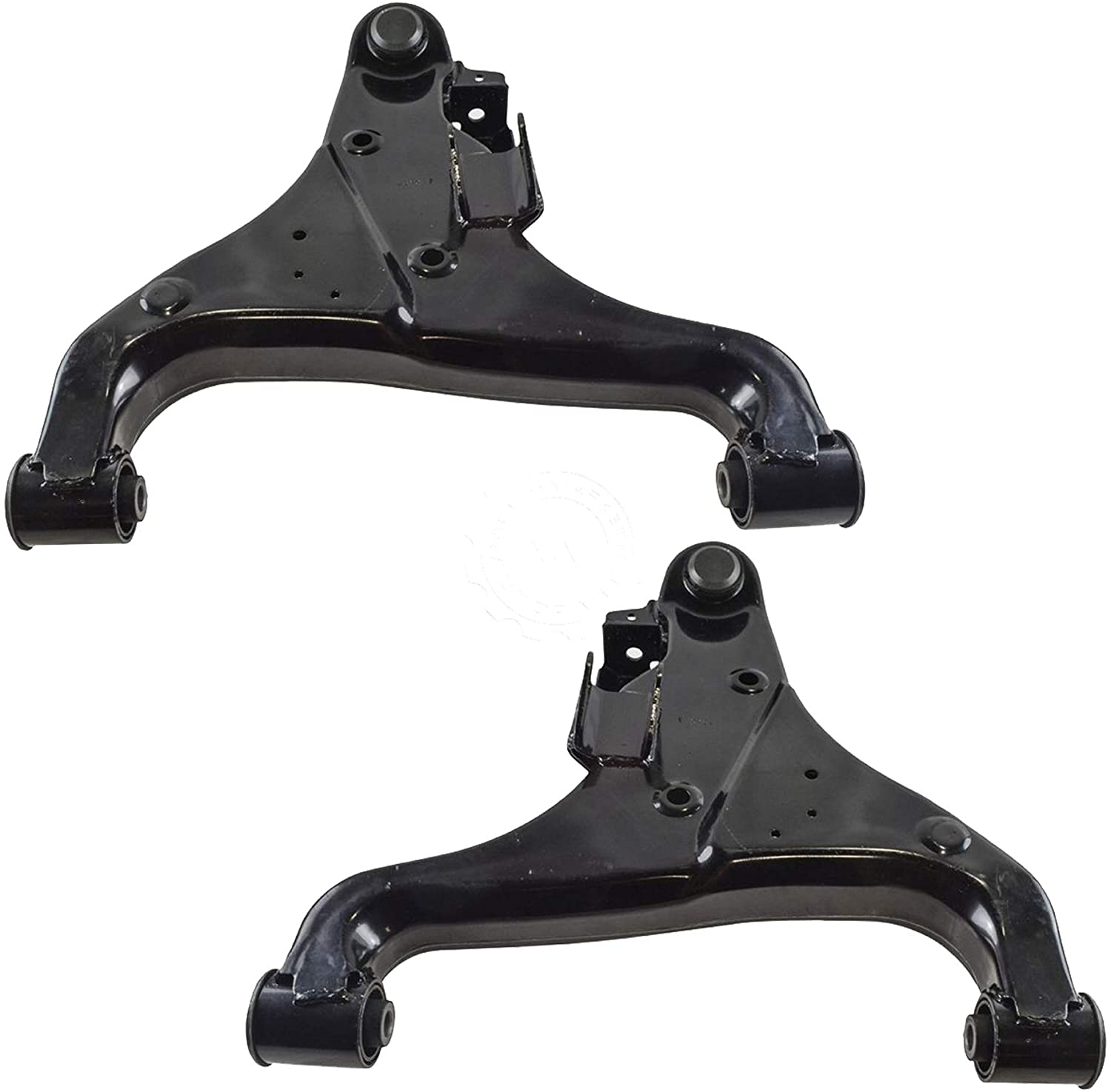 Detroit Axle - Both (2) Front Lower Control Arm Assembly for 2004 2005 2006 2007 2008 2009 2010 Infiniti QX56 - [2005-2015 Nissan Armada] - 2004-2015 Titan - [04 Pathfiner Armada]