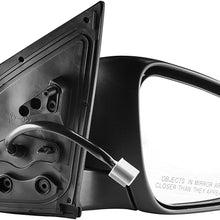 Passenger Side Unpainted Heated Power Operated With Signal Side View Mirror for 2014-2017 Toyota Corolla - Parts Link #: TO1321295