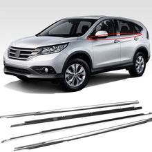 Toryea 4pcs Front & Rear Door Belt Mouldings Weatherstrip Fit Honda CRV 2012 2013 2014 2015 2016 2017 2018
