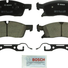 Bosch BC1455 QuietCast Premium Ceramic Disc Brake Pad Set For: Dodge Durango; Jeep Grand Cherokee; Mercedes-Benz GL350, GLE300d, GLE350, ML250, ML350, ML400, Front