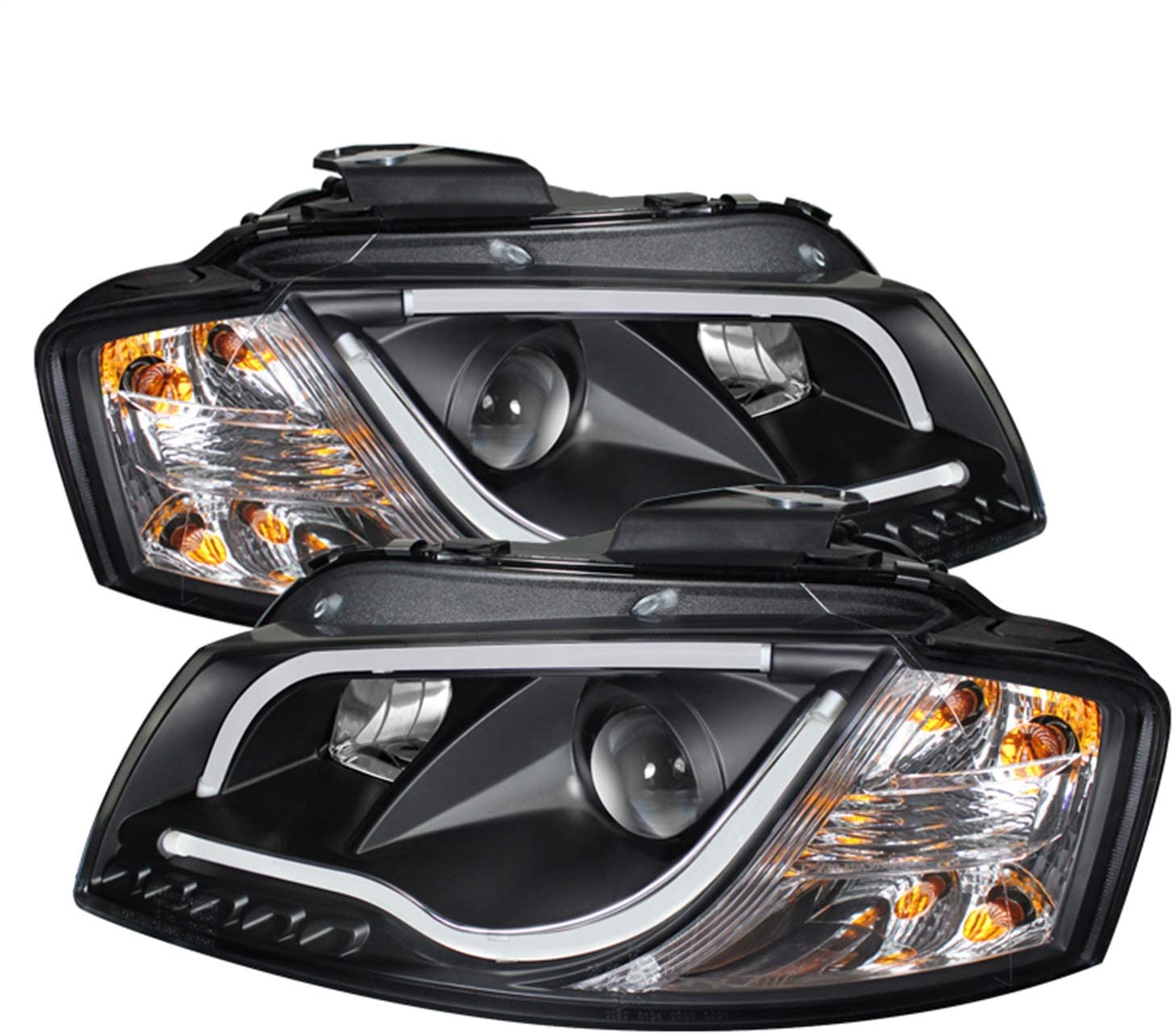 Spyder Auto 5071934 Projector Style Headlights Black/Clear