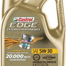 La Rosticceria Edge Extended Performance 5W-30 Advanced Full Synthetic Motor Oil, 5 Quart (Pack of 2)