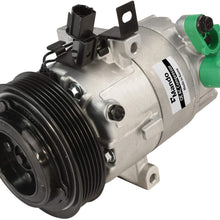 New Mando 10A1416 AC Compressor with Clutch Original Equipment (Pre-filled Oil)