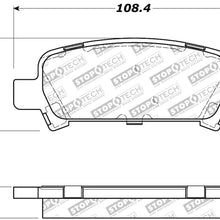 StopTech 309.07700 Street Performance Rear Brake Pad