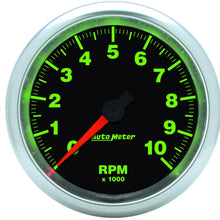 Auto Meter 3897 GS 3-3/8" 10000 RPM In-Dash Tachometer
